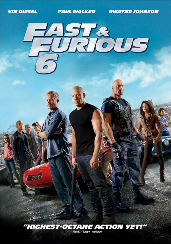 فیلم fast and furious 6