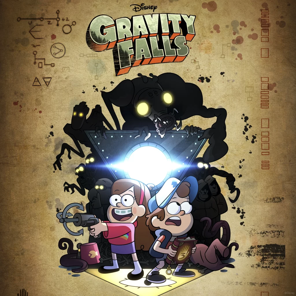 انیمیشن gravity falls